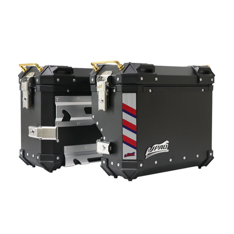 36L Aluminum Alloy Side Box Avoid the exhaust